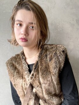 シオン(shion) 似合わせカット刈り上げボブウェーブミディアム_78993