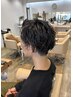 【平日限定】メンズカット+ツイストスパイラル/波巻きパーマ　特別価格 ￥8500