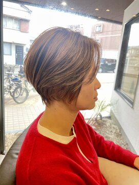 リノアバイフェリア(LINO’A by felia) 30代40代50代60代☆白髪をぼかして活かす◎大人くびれショート