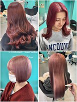 ユー イケブクロ(u Ikebukuro)&nbsp;ピンク/pink/暖色/ダブルカラー/ケアブリーチ/ピンクベージュ