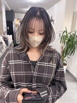 キング(K!ng)&nbsp;縮毛矯正髪質改善ハイライトレイヤーカット楠葉美容室エクステ