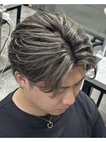 イーラ(era)&nbsp;フェザーショートパーマ/メンズ/刈り上げ/眉毛/ツイスト