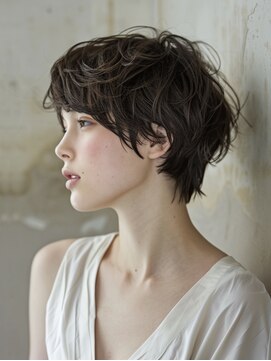 アルトリスト(Altruist Aging×HAIR&SPA) ☆イメチェンピンクベージュアンブレラカラー前髪クールショート