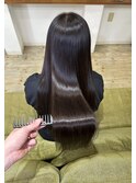 髪質改善　ストレート　