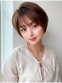 【NEW OPEN】小顔前髪あり後れ毛サイドバングメルティカラー