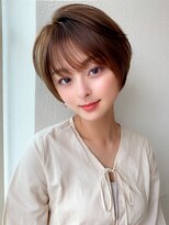 アフロートフクオカ(AFLOAT FUKUOKA)&nbsp;【NEW OPEN】小顔前髪あり後れ毛サイドバングメルティカラー