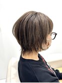 ウルフレイヤーボブスタイル♪