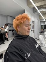 ヴァイス 新宿店(VAICE) オレンジスパイキーショート