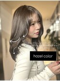 【上品ヘーゼルカラー】オフィスヘアにもおすすめ！