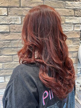 ゼスト 三鷹店(ZEST) チェリーブラウン似合わせカット韓国レイヤー/三鷹/吉祥寺