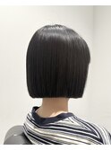 似合わせボブ/刈り上げボブ/ダークカラー