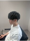 ツイストスパイラルマッシュ　無造作/シャドウパーマ/メンズヘア