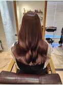 ピンクブラウン  大人キレイ 大人可愛い 20代30代 髪質改善