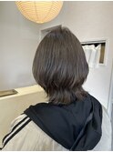 似合わせカット＋透明感カラー