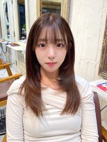 リコ バイ マリス(Liko by maris)&nbsp;ココアベージュ髪質改善カラー/レイヤーカット