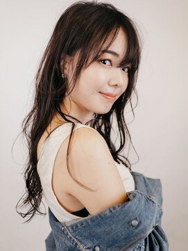 大人可愛いロングレイヤー