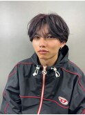 シースルーマッシュニュアンスパーマ