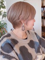 ミルティ(Myrtille)&nbsp;Myrtille☆ブリーチオンミルクティーベージュ×レイヤーショート