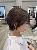 耳掛けショート/ハンサムショート
