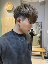 オーセンヘア(AUTHEN.HAIR) 【仙台】メンズ×ハイトーン×刈り上げショート
