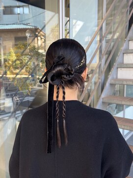 クラリス バイネオ 武蔵小杉(Claris by neo) タイトお呼ばれヘアセット