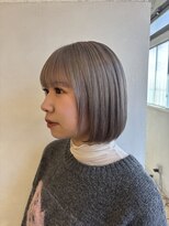 ポート 蕨(PORT)&nbsp;ボブ×シルバーグレー！【高岩美季】