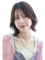 シロフイケブクロ(shirof ikebukuro)&nbsp;顔まわりレイヤーカット×切りっぱなしボブ20代30代40代