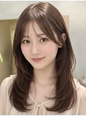 ナチュラルに盛れる小顔レイヤー