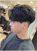 外国人風パーマラルフカールスパイラルパーマ h