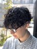 【NAOKI限定】MEN'Sカット+デザインパーマ(扱いやすいトレンドスタイルへ)