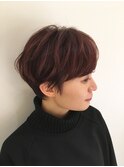 【野村】暖色ハイライト×ショート