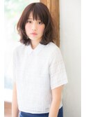 【aRietta】甘めバングが大人可愛いホイップミディ♪/髪質改善