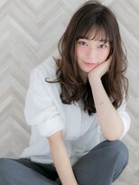 ローマ ギンザ(ROMA Ginza)&nbsp;『ROMA』大人ナチュラルシースルーバング巻き髪風パーマロング