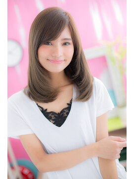 ミック 日暮里店(miq) ストンと流れ落ちる美ライン””正統派”ストレートb