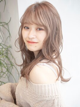 エイト ヘアサロン 渋谷本店(EIGHT) 大人可愛い美髪小顔カットミルクティーベージュ20代30代113