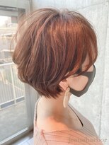 大人無造作ショートボブ☆ふんわりヘアでセットも簡単☆