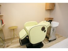 お席で施術＆シャンプー可能☆お客様の移動負担なし☆