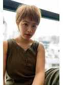 AUSTIN☆大人かわいい前髪セシルカットココアブラウンネオウルフ