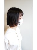 マッシュボブ ショートボブ インナーカラー 20代30代40代