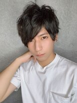 クーエフー(coo et fuu)&nbsp;ツーブロック、長め前髪マッシュ　ナチュラル黒髪　短髪