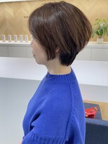 ステアケース 武蔵小杉店(stair:case)&nbsp;大人ショート/脱白髪染めハイライト/前髪あり/30代40代50代