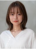 20代30代/大人かわいい/くびれレイヤー/髪質改善/トリートメント