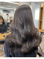 ピープスアンドスー 表参道 渋谷(Peeps&Suu.)&nbsp;大人可愛いヨシンモリ/流し前髪/レイヤーカット20代30代40代韓国