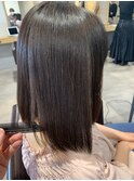 縮毛矯正 ボブスタイル