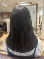 アマレット(Amaretto)&nbsp;【オリーブベージュ×ナチュラルストレート】