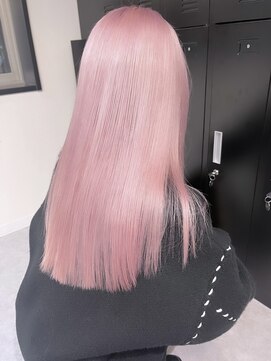 ペレ 渋谷(PELE) 黒髪/グレーベージュ/ハイトーン/ブリーチ/渋谷