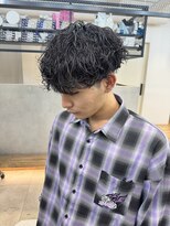 ゼスト リル 新宿(ZEST lill)&nbsp;波巻きパーマ 波打ち 新宿 新宿東口