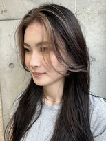 サンク 原宿 表参道(cinq)&nbsp;インナーカラーミルクティーベージュハイトーンケアブリーチ