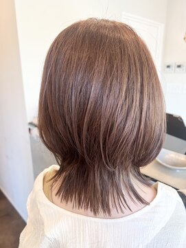 ヘアールーム(Hair Room) ミルクティーピンク×レイヤー