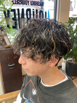 ジャーニー(journey) パーマ×ハイライト